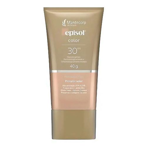 Protetor Solar Episol Color Pele Extra Clara FPS 30 40g Protetor Solar Episol Color Pele Extra Clara FPS 30 40g