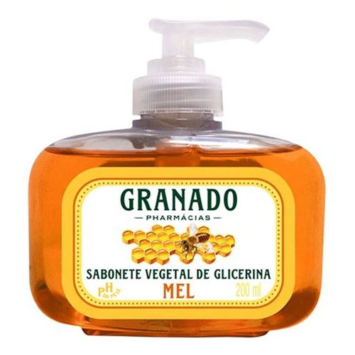 Sabonete Líquido Granado Glicerina Mel 200ml Sabonete Líquido Granado Glicerina Mel 200ml