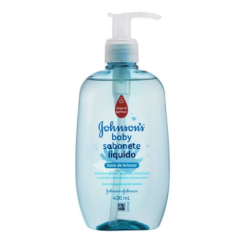Sabonete Líquido Infantil Johnson’s Baby Hora De Brincar 400ml Sabonete Líquido Infantil Johnson’s Baby Hora De Brincar 400ml