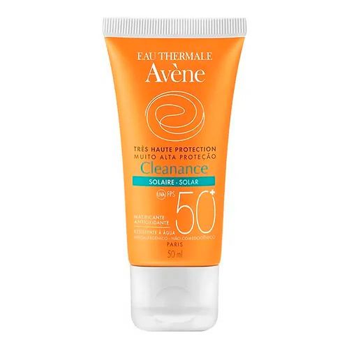 Protetor Solar Facial Avène Cleanance FPS50 50ml Protetor Solar Facial Avène Cleanance FPS50 50ml