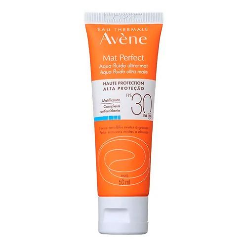 Protetor Solar Facial Avène Mat Perfect FPS 30 sem Cor 50ml Protetor Solar Facial Avène Mat Perfect FPS 30 sem Cor 50ml
