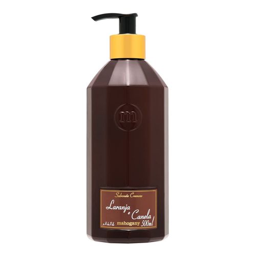Sabonete Líquido Laranja & Canela Mahogany 500ml Sabonete Líquido Laranja & Canela Mahogany 500ml