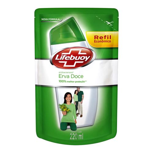 Sabonete Líquido Lifebuoy Hand Wash Erva Doce Refil 220ml Sabonete Líquido Lifebuoy Hand Wash Erva Doce Refil 220ml