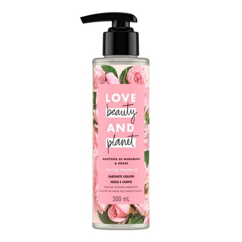 Sabonete Líquido Love Beauty And Planet Caring Moisture 300ml Sabonete Líquido Love Beauty And Planet Caring Moisture 300ml