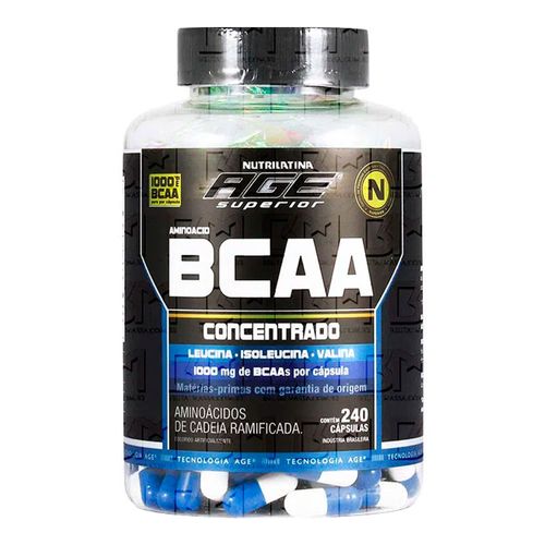 BCAA 1g Concentrado - Nutrilatina Age BCAA 1g Concentrado - Nutrilatina Age