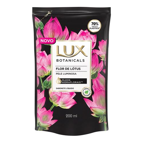 Sabonete Líquido Lux Botanicals Flor de Lótus Refil 200ml Sabonete Líquido Lux Botanicals Flor de Lótus Refil 200ml
