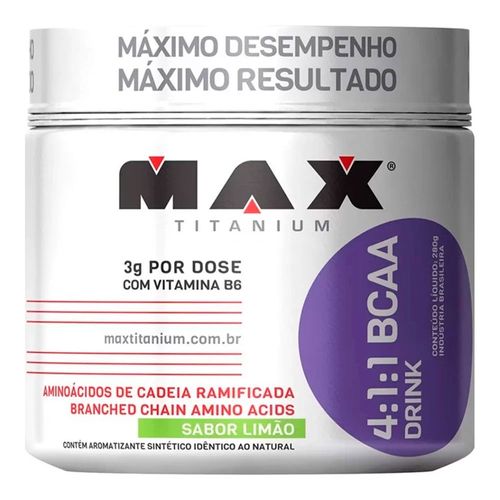 BCAA 4:1:1 Drink 280g - Max Titanium BCAA 4:1:1 Drink 280g - Max Titanium