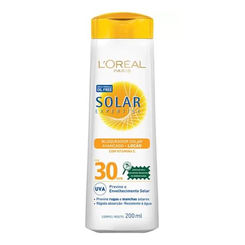 Protetor Solar Facial Loreal Expertise FPS 30 200ml