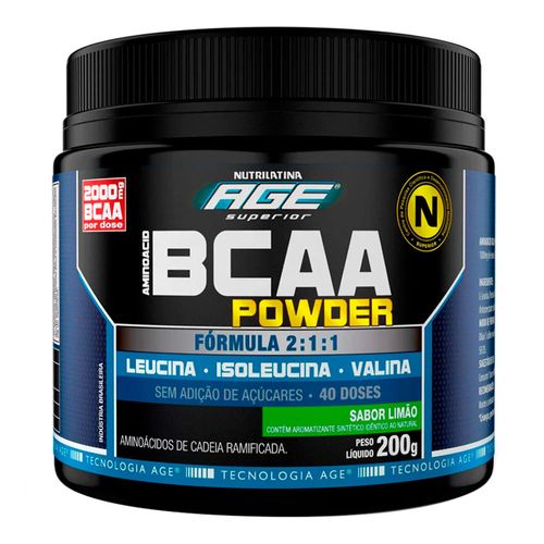 BCAA Powder 200g - Nutrilatina Age BCAA Powder 200g - Nutrilatina Age