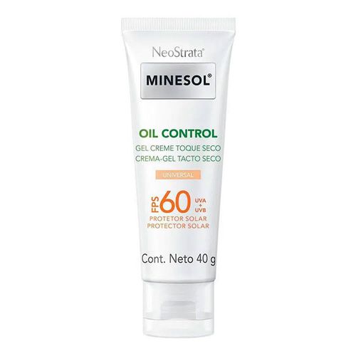 Protetor Solar Facial Neostrata Minesol Oil Control Cor Universal FPS60 40g Protetor Solar Facial Neostrata Minesol Oil Control Cor Universal FPS60 40g