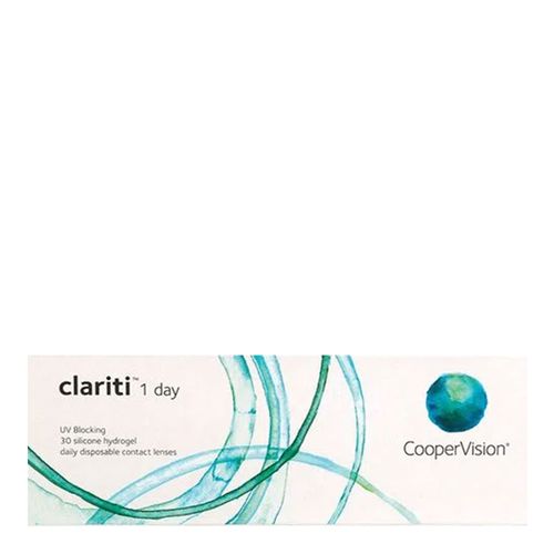 Lente de Contato Clariti 1 Day -07,00 Miopia Incolor Lente de Contato Clariti 1 Day -07,00 Miopia Incolor
