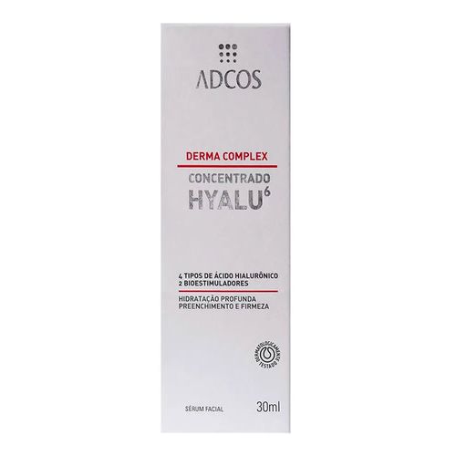 Sérum Adcos Derma Complex Concentrado Hyalu 6 30ml