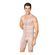 Cinta masculina com colchetes com pernas reforço único bege Cod 2069B Macom