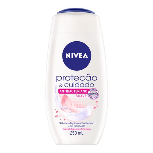 Sabonete Líquido Nivea Antibactericida Suave 250ml