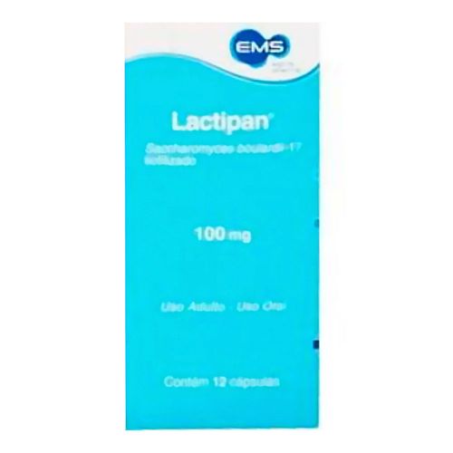 Lactipan 100mg EMS 12 Comprimidos Lactipan 100mg EMS 12 Comprimidos