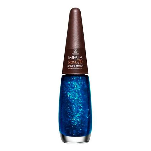 Esmalte Impala Novo 70 Flocado Paz e Amor 7,5ml Esmalte Impala Novo 70 Flocado Paz e Amor 7,5ml