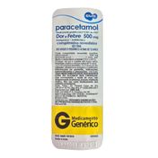 Paracetamol 500mg Genérico EMS 4 Comprimidos