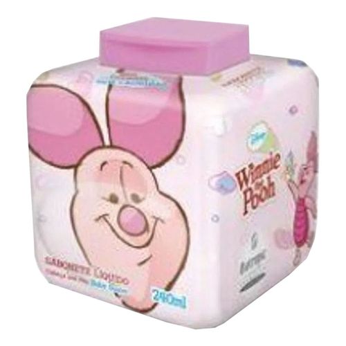 Sabonete Líquido Pooh Leitão Suave 240ml Sabonete Líquido Pooh Leitão Suave 240ml