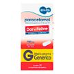 Paracetamol 750mg Genérico EMS 20 Comprimidos