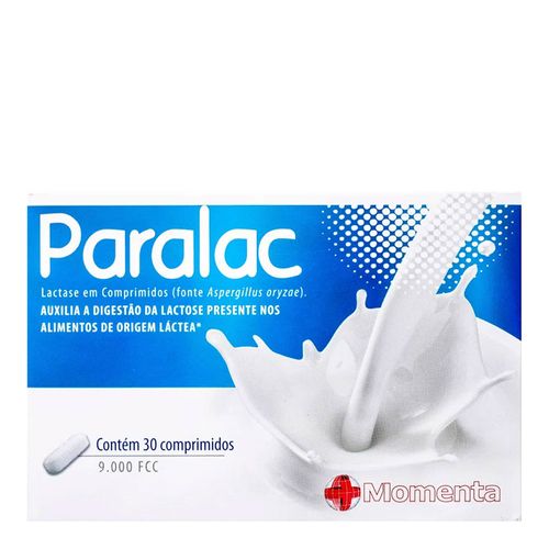 Paralac 9.000 FCC Momenta 30 Comprimidos Paralac 9.000 FCC Momenta 30 Comprimidos