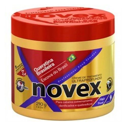 Creme De Tratamento Capilar Novex Queratina Brasileira 210g Creme De Tratamento Capilar Novex Queratina Brasileira 210g