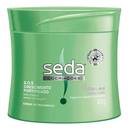 Creme de Tratamento Crescimento Fortificado Seda - 400g Creme de Tratamento Crescimento Fortificado Seda - 400g