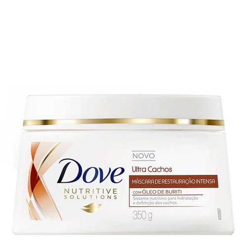 Creme de Tratamento Dove Ultra Cachos Restauração Intensa 350g Creme de Tratamento Dove Ultra Cachos Restauração Intensa 350g