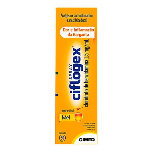 Ciflogex Spray Mel Cimed 30ml Ciflogex Spray Mel Cimed 30ml