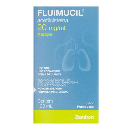 Fluimucil Xarope Pediátrico Zambon 120ml Fluimucil Xarope Pediátrico Zambon 120ml