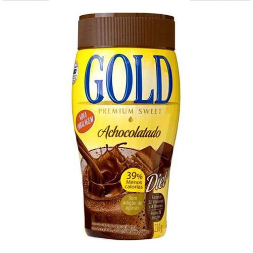Gold 50 Achocolatado com Vitaminas 210g Gold 50 Achocolatado com Vitaminas 210g