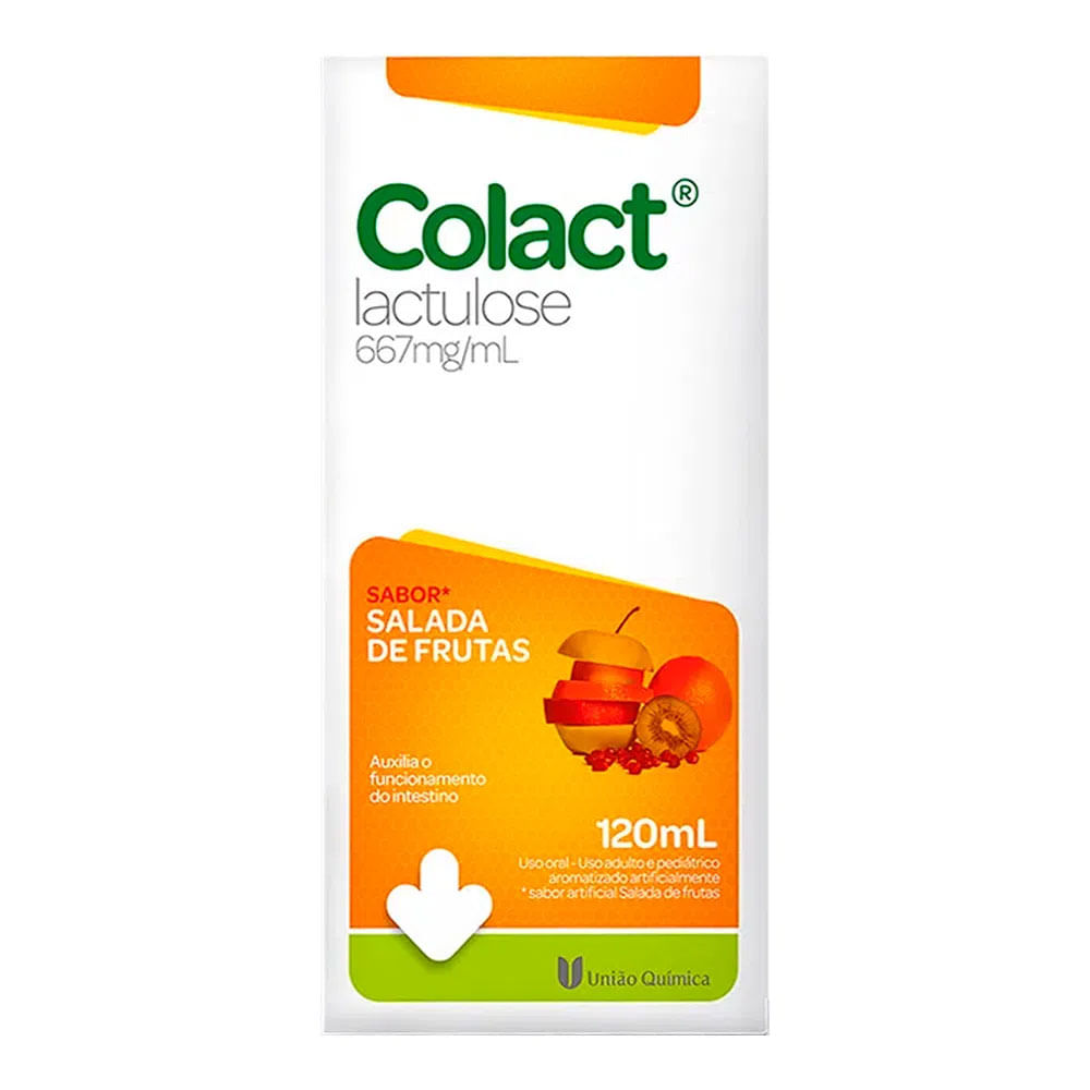 Colact 667mg Salada de frutas 120ml - Drogarias Pacheco