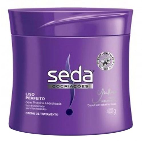 Creme de Tratamento Liso Perfeito Seda - 400g Creme de Tratamento Liso Perfeito Seda - 400g