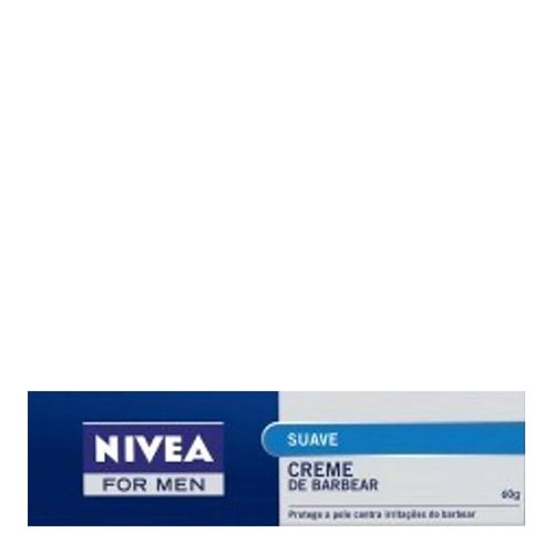 Creme de Barbear Nivea For Men Suave 60g Creme de Barbear Nivea For Men Suave 60g