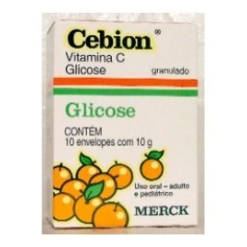 Vitamina C Cebion Glicose Granulado 500mg Envelope 10g Vitamina C Cebion Glicose Granulado 500mg Envelope 10g