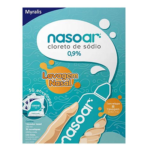 Descongestionante Nasal Nasoar 30 Envelopes Descongestionante Nasal Nasoar 30 Envelopes