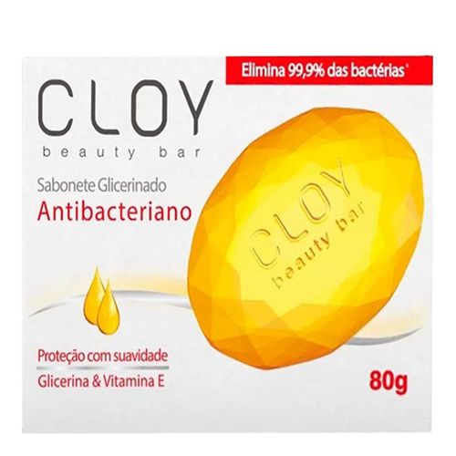 Sabonete em Barra Cloy Antibacteriano 80g Sabonete em Barra Cloy Antibacteriano 80g