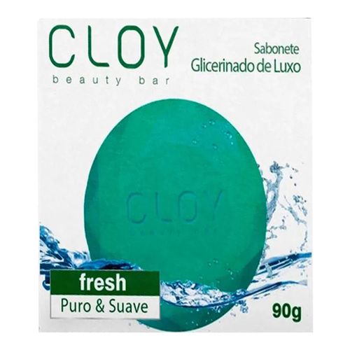Sabonete em Barra Cloy Beauty Glicerinado Fresh 90g
