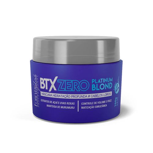 BTX Matizador Platinum Blond Zero 160g Forever Liss - Drogarias