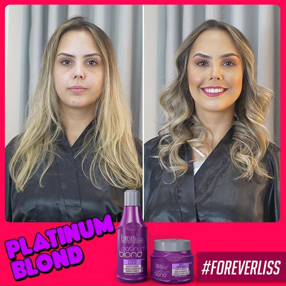 Shampoo Forever Liss Professional Platinum Blond