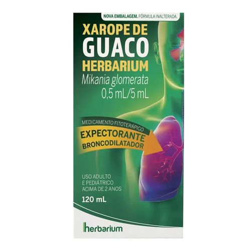 Xarope de Guaco Herbarium 120ml Xarope de Guaco Herbarium 120ml