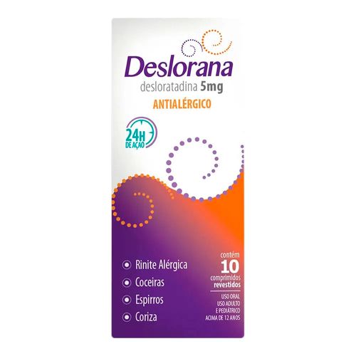 Deslorana 5mg Legrand 10 Comprimidos Deslorana 5mg Legrand 10 Comprimidos