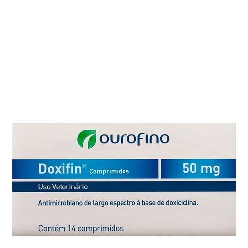 DOXIFIN 50mg - cx c/ 14 comprimidos DOXIFIN 50mg - cx c/ 14 comprimidos