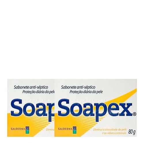 Sabonete Soapex 80g C/ 2 Unidades Sabonete Soapex 80g C/ 2 Unidades