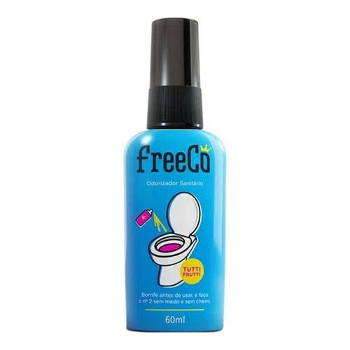Bloqueador de Odores Sanitários FreeCô Tutti-Frutti 60ml Bloqueador de Odores Sanitários FreeCô Tutti-Frutti 60ml