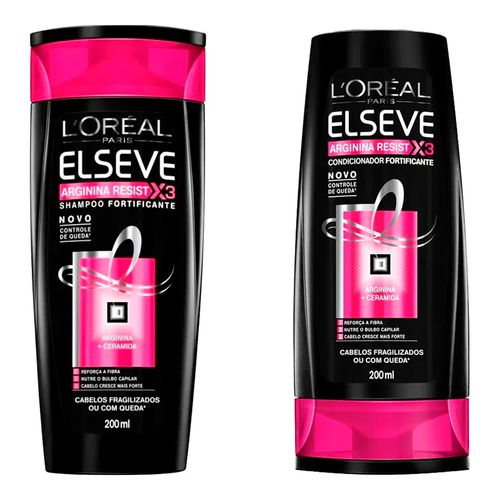 Shampoo + Condicionador Elseve Arginina Resist 200ml Shampoo + Condicionador Elseve Arginina Resist 200ml