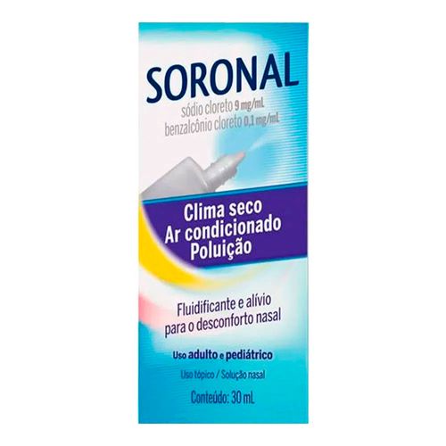 Cimed Soronal Solução Nasal 9mg 30ml Cimed Soronal Solução Nasal 9mg 30ml