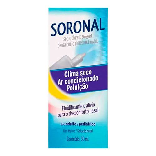 Cimed Soronal Solução Nasal 9mg 30ml