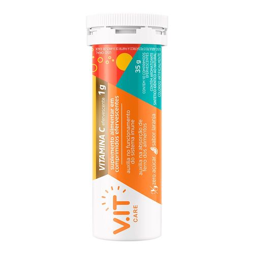 Vitamina C V.IT Care 10 Comprimidos Efervecentes Vitamina C V.IT Care 10 Comprimidos Efervecentes