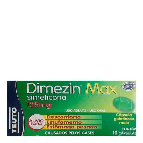 Dimezin 125g Teuto 10 Cápsulas Dimezin 125g Teuto 10 Cápsulas