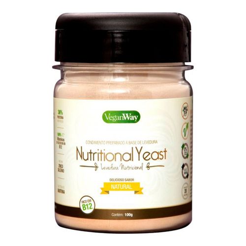 Levedura Nutricional Nutritional Yeast Sabor Natural - Veganway - 100g Levedura Nutricional Nutritional Yeast Sabor Natural - Veganway - 100g